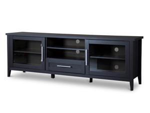 Baxton Studio Espresso TV Stand—One Drawer Baxton Studio Espresso TV Stand—One Drawer