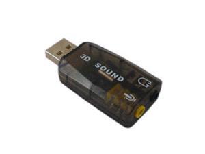 Black Virtual 5.1CH USB External 3D Sound Card Adapter Black Virtual 5.1CH USB External 3D Sound Card Adapter
