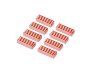 8pcs Copper Heat Sink Heatsinks Cooler For PC Computer DDR DDR2 Memory RAM 8pcs Copper Heat Sink Heatsinks Cooler For PC Computer DDR DDR2 Memory RAM