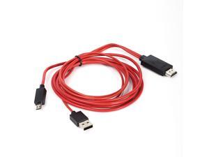 2M MHL Micro USB to HDMI 1080P HD TV Cable Adapter for Samsung Galaxy S3 i9300 Note 2 2M MHL Micro USB to HDMI 1080P HD TV Cable Adapter for Samsung Galaxy S3 i9300 Note 2