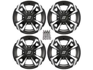 Sedona Riot ATV Wheels/Rims Machined 12" Arctic Cat TBX TRV MudPro Sedona Riot ATV Wheels/Rims Machined 12" Arctic Cat TBX TRV MudPro