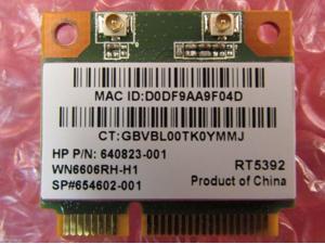 HP Railink RT5392 802.11 b/g/n Mini PCI-e WiFi Card - WN6606RH-H1 HP Railink RT5392 802.11 b/g/n Mini PCI-e WiFi Card - WN6606RH-H1