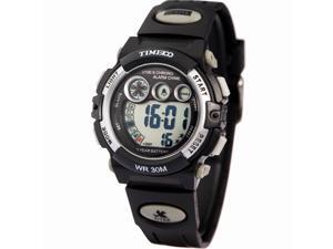 Time100 Multifunctional Digital Sport Electronic Silver Bezel Kids Watch #W40003M.03A Time100 Multifunctional Digital Sport Electronic Silver Bezel Kids Watch #W40003M.03A