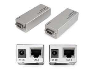 StarTech.com Serial DB9 RS232 Extender over Cat 5 - Up to 3300 ft (1000 meters) StarTech.com Serial DB9 RS232 Extender over Cat 5 - Up to 3300 ft (1000 meters)