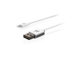 Iogear Charge & Sync Flip 3.3ft (1m) - White, Reversible USB to Lightning Cable Iogear Charge & Sync Flip 3.3ft (1m) - White, Reversible USB to Lightning Cable