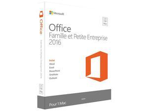 Microsoft Office Mac Home Business 1PK 2016 French US/Canada Only Medialess Microsoft Office Mac Home Business 1PK 2016 French US/Canada Only Medialess