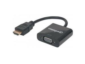 MANHATTAN 151467 9" HDMI to VGA Converter MANHATTAN 151467 9" HDMI to VGA Converter