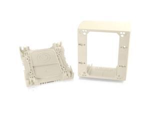 C2G Wiremold Uniduct Double Gang Extra Deep Junction Box Ivory C2G Wiremold Uniduct Double Gang Extra Deep Junction Box Ivory