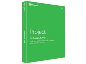 Microsoft Project 2016 Professional - Box Pack - 1 PC Microsoft Project 2016 Professional - Box Pack - 1 PC