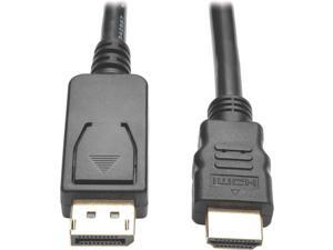 Tripp Lite DisplayPort 1.2 to HD Active Adapter Cable, DP with Latches to HDMI (M/M), UHD 4K x 2K/1080p, 6 ft. (P582-006-V2-ACT) Tripp Lite DisplayPort 1.2 to HD Active Adapter Cable, DP with Latches to HDMI (M/M), UHD 4K x 2K/1080p, 6 ft. (P582-006-V2-ACT)