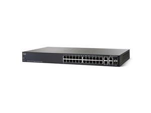 Cisco SG350-28 28-Port Gigabit Managed Switch - 26 Ports - Manageable - 4 x Expansion Slots - 10/100/1000Base-TX, 1000Base-X - Uplink Port - Modular - 26 x Network, 4 x Expansion Slot - Optical Fiber, Cisco SG350-28 28-Port Gigabit Managed Switch - 26 Ports - Manageable - 4 x Expansion Slots - 10/100/1000Base-TX, 1000Base-X - Uplink Port - Modular - 26 x Network, 4 x Expansion Slot - Optical Fiber,