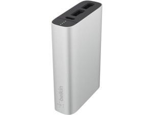 BELKIN MIXIT Silver 6600 mAh Metallic Power Pack 6600 F8M989btSLV BELKIN MIXIT Silver 6600 mAh Metallic Power Pack 6600 F8M989btSLV