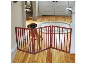 Extra Wide Pet Gate - Freestanding Dog Gate - Indoor Pet Fence Extra Wide Pet Gate - Freestanding Dog Gate - Indoor Pet Fence