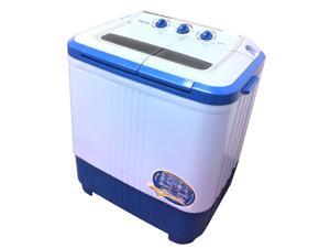 Panda Twin-tub washer with washing capacity of 7 LBS floor draining with a spinner Panda Twin-tub washer with washing capacity of 7 LBS floor draining with a spinner