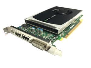 Dell Nvidia Quadro 2000 Graphics Card 1GB GDDR5 Memory 128-Bit Video Card, 2PNXF Dell Nvidia Quadro 2000 Graphics Card 1GB GDDR5 Memory 128-Bit Video Card, 2PNXF