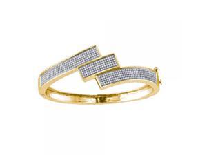 925Yp 1.32Ctw-Dia Micro-Pave Bangle 925Yp 1.32Ctw-Dia Micro-Pave Bangle