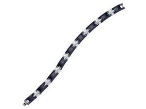Tungsten Ceramics Cubic Zirconia Link Mens Bracelet Tungsten Ceramics Cubic Zirconia Link Mens Bracelet