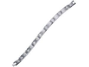 Men's Tungsten Carbide Cubic Zirconia Fashion Link Bracelet Men's Tungsten Carbide Cubic Zirconia Fashion Link Bracelet