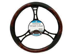 Textured Two-Tone Steering Wheel Cover - Set of 24 (Automotive Supplies Auto Interior Accessories) - Wholesale Textured Two-Tone Steering Wheel Cover - Set of 24 (Automotive Supplies Auto Interior Accessories) - Wholesale