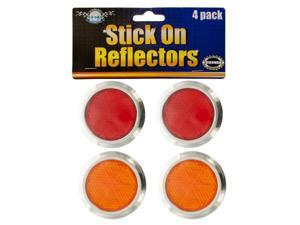 Stick-On Reflectors - Set of 96 (Automotive Supplies Auto Exterior Accessories) - Wholesale Stick-On Reflectors - Set of 96 (Automotive Supplies Auto Exterior Accessories) - Wholesale