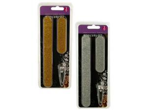 Glitter Manicure Set - Set of 144 (Cosmetics Nail Tools) - Wholesale Glitter Manicure Set - Set of 144 (Cosmetics Nail Tools) - Wholesale