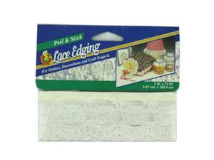 Peel and stick lace edging - Set of 48 (Sewing Needlecrafts Fabric Trim) - Wholesale Peel and stick lace edging - Set of 48 (Sewing Needlecrafts Fabric Trim) - Wholesale