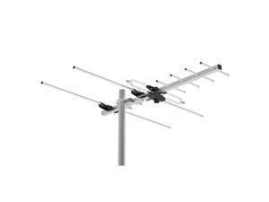 1Byone Amplified Digital Outdoor HDTV Antenna Long Range Reception for UHF/VHF/FM Radio 360 Degree Motorized Rotation 1Byone Amplified Digital Outdoor HDTV Antenna Long Range Reception for UHF/VHF/FM Radio 360 Degree Motorized Rotation