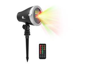 1byone Aluminum Alloy Outdoor Laser Christmas Light with IR Wireless Remote, Red and Green Laser Show, Projection Christmas Light for Christmas, Holiday, Party, Landscape, and Garden Decoration 1byone Aluminum Alloy Outdoor Laser Christmas Light with IR Wireless Remote, Red and Green Laser Show, Projection Christmas Light for Christmas, Holiday, Party, Landscape, and Garden Decoration