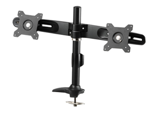 Amer Networks Amr2p Dual Monitor Pole/Grommet Mount - Supports two 24" monitors weighing up to 26.5 lbs. VESA compatable Amer Networks Amr2p Dual Monitor Pole/Grommet Mount - Supports two 24" monitors weighing up to 26.5 lbs. VESA compatable