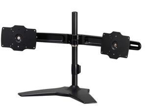Amer Dual Monitor Desk Stand. Supports two 32" monitors weighing up to 33.1 lbs each. VESA compatible. Also ideal for 26, 27, 28, 29, 30 and 32 inch monitors. Amer Dual Monitor Desk Stand. Supports two 32" monitors weighing up to 33.1 lbs each. VESA compatible. Also ideal for 26, 27, 28, 29, 30 and 32 inch monitors.