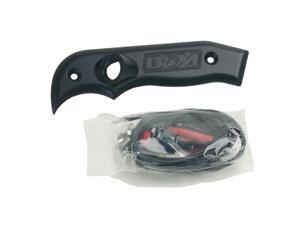 B&M 81063 Black Magnum Grip Side Plates with Button B&M 81063 Black Magnum Grip Side Plates with Button