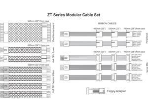 PC Power & Cooling ZT SERIES Replacement Cables PC Power & Cooling ZT SERIES Replacement Cables