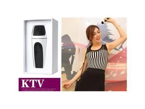 IMAGE®Fashion Mini Pocket Karaoke Microphone for iphone Condenser Microphone Studio Handheld Cordless Mic For Smart Android Phones White IMAGE®Fashion Mini Pocket Karaoke Microphone for iphone Condenser Microphone Studio Handheld Cordless Mic For Smart Android Phones White