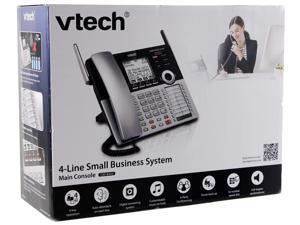 VTech 4-Line Small Business Phone System DECT 6.0 Expandable 4-Line Small Business Office Phone with Answering System VTech 4-Line Small Business Phone System DECT 6.0 Expandable 4-Line Small Business Office Phone with Answering System