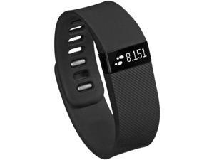 Fitbit Charge Wireless Activity + Sleep Tracker Wristband - Black - Large Fitbit Charge Wireless Activity + Sleep Tracker Wristband - Black - Large