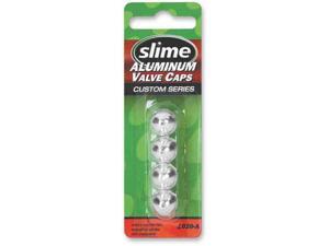 SLIME 20131 Anodized Valve Caps,4 Pc.,Silver G4882367 SLIME 20131 Anodized Valve Caps,4 Pc.,Silver G4882367