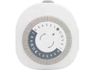 GE 15152 24-Hour Round, Polarized Mechanical 1-Outlet Timer GE 15152 24-Hour Round, Polarized Mechanical 1-Outlet Timer