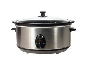 BRENTWOOD SLOW COOKER STAINLESS 7QT BRENTWOOD SLOW COOKER STAINLESS 7QT