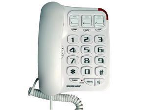 Big Button Phone with Speakerphone White Big Button Phone with Speakerphone White