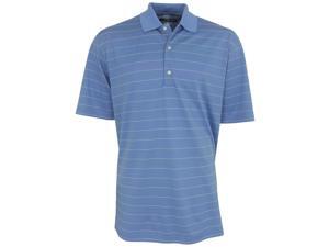 Greg Norman Pique Striped Polo Golf Shirt Greg Norman Pique Striped Polo Golf Shirt