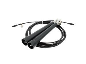 Boxing Fitness Ultra Speed Cable Wire Jump Rope adjustable Black 10' for Cross Workout Boxing Fitness Ultra Speed Cable Wire Jump Rope adjustable Black 10' for Cross Workout