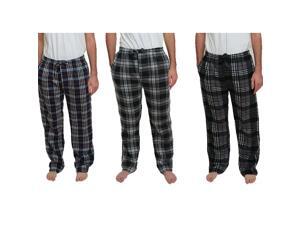 3 Pack: Rugged Frontier Men's Plaid Fleece Lounge Pant Assorted Colors 3 Pack: Rugged Frontier Men's Plaid Fleece Lounge Pant Assorted Colors