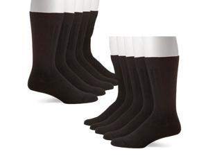 5 Pairs: John Weitz Men's Platinum Collection Black Dress Socks 5 Pairs: John Weitz Men's Platinum Collection Black Dress Socks