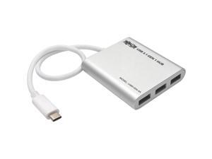 Tripp Lite U460-004-4A 4-Port USB 3.1 Gen 1 Portable Hub - USB Type-C (USB-C) to (x4) USB-A, Aluminum (U460-004-4A) Tripp Lite U460-004-4A 4-Port USB 3.1 Gen 1 Portable Hub - USB Type-C (USB-C) to (x4) USB-A, Aluminum (U460-004-4A)
