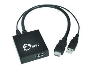 SIIG INC CE-H22A11-S1 HDMI TO DISPLAYPORT 4K ULTRA HD SIIG INC CE-H22A11-S1 HDMI TO DISPLAYPORT 4K ULTRA HD