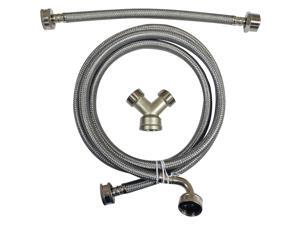 CERTIFIED APPLIANCE STMKIT1 Braided Stainless Steel Steam Dryer Installation Kit CERTIFIED APPLIANCE STMKIT1 Braided Stainless Steel Steam Dryer Installation Kit