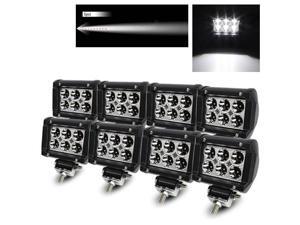 Modify Street 8 x 4" 18W 6 High Power CREE LED Spot Pattern Off Road Roof Light Bar Fog/Work/Driving Lamp Modify Street 8 x 4" 18W 6 High Power CREE LED Spot Pattern Off Road Roof Light Bar Fog/Work/Driving Lamp