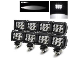 Modify Street 8 x 4" 18W 6 High Power CREE LED Flood Pattern Off Road Roof Light Bar Fog/Work/Driving Lamp Modify Street 8 x 4" 18W 6 High Power CREE LED Flood Pattern Off Road Roof Light Bar Fog/Work/Driving Lamp