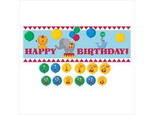 Circus Time! Giant Party Banner by Creative Converting - 295684 Circus Time! Giant Party Banner by Creative Converting - 295684