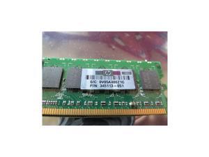 Hp 345113-851 1Gb 1 X 1Gb 400Mhz Pc23200 Cl3 Ecc Registered Ddr2 Sdram Dimm Genuine Hp 345113-851 1Gb 1 X 1Gb 400Mhz Pc23200 Cl3 Ecc Registered Ddr2 Sdram Dimm Genuine